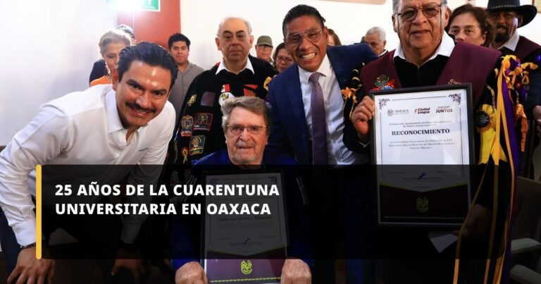 25 años de la Cuarentuna Universitaria en Oaxaca