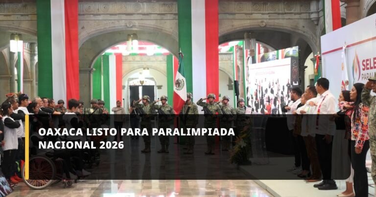 Oaxaca listo para Paralimpiada Nacional 2026