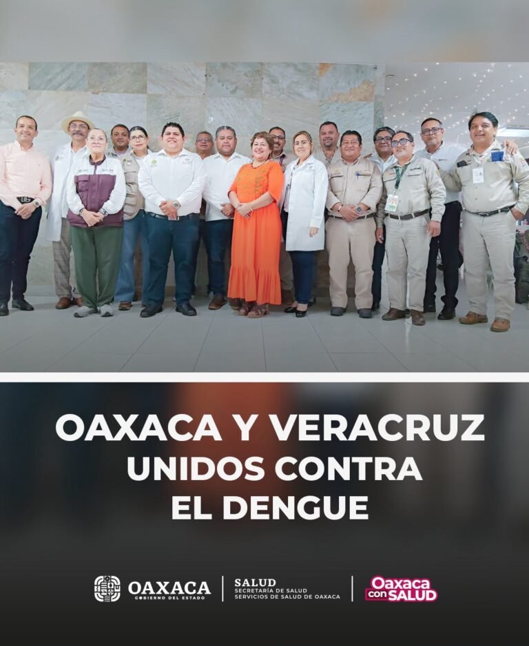 Oaxaca y Veracruz unidos contra el dengue
