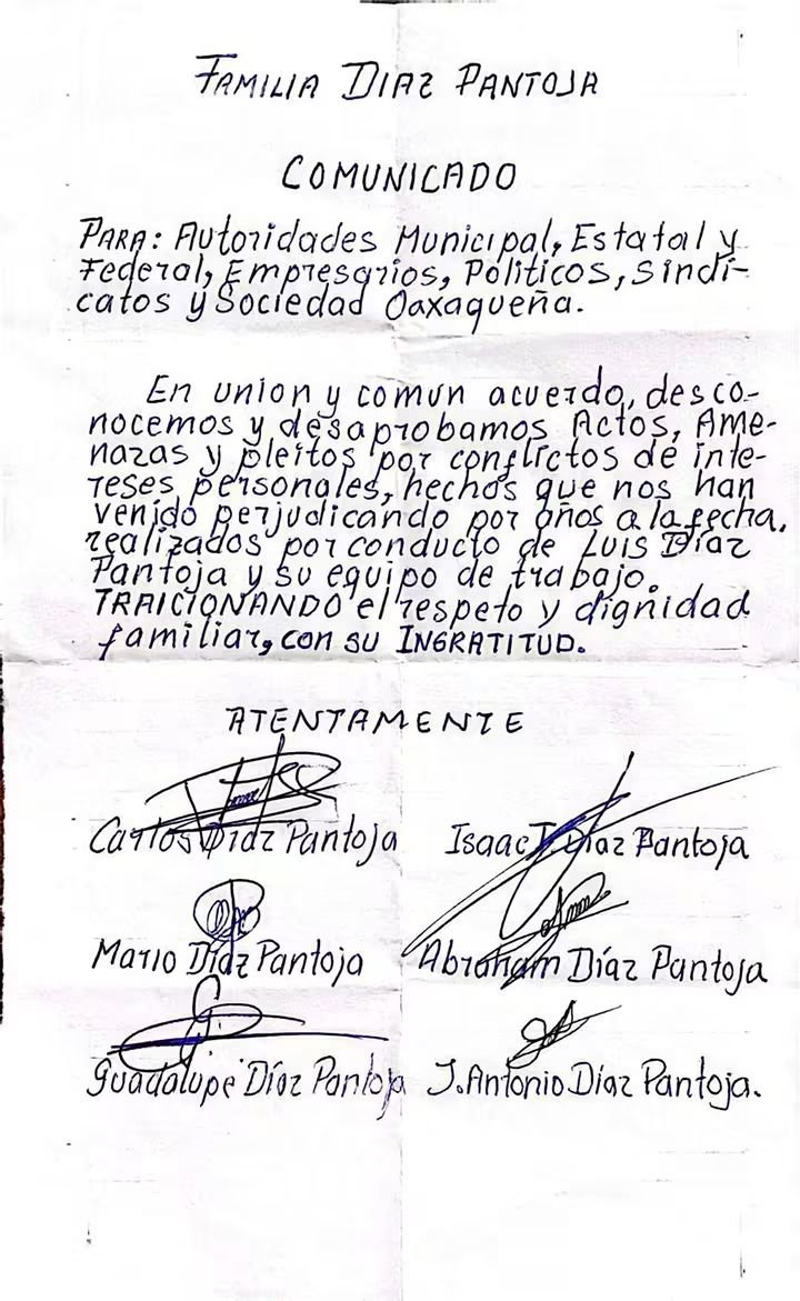 Familia Díaz Pantoja rechaza basura en Totolápam