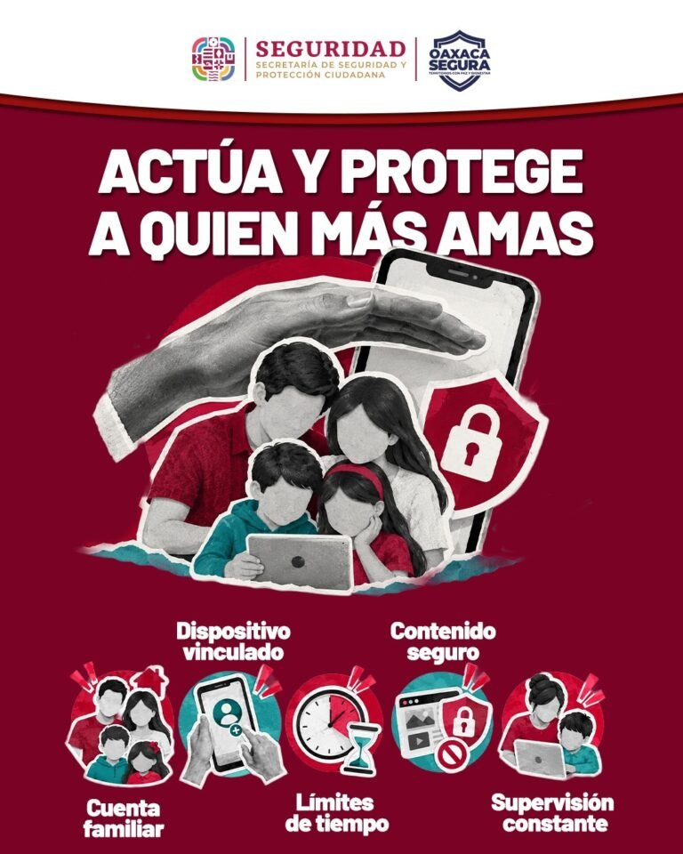 Alerta SSPC: Riesgos digitales y control parental