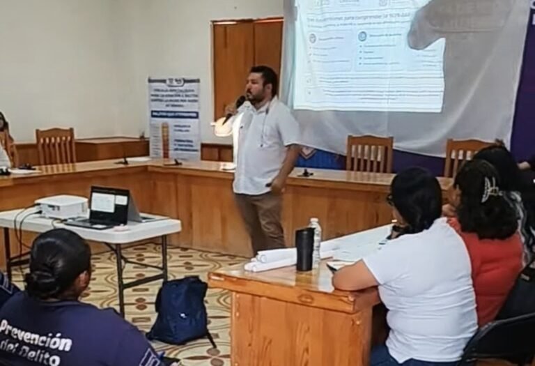 Taller en San Pedro Pochutla: un paso contra la violencia de género