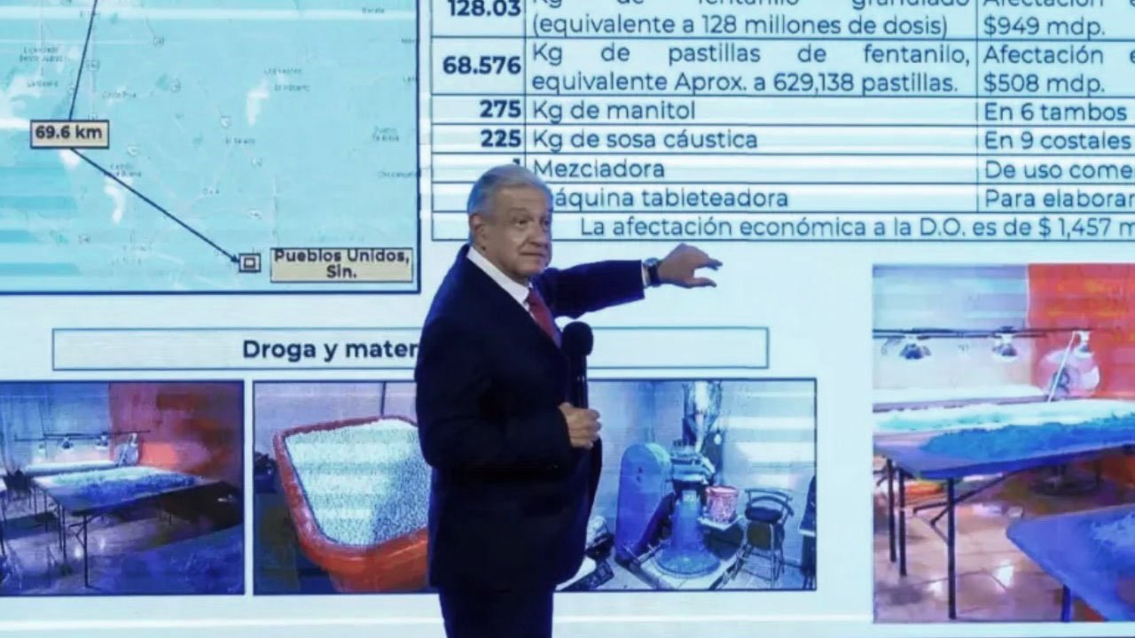 Detienen en CDMX a clave operador del Cártel de Sinaloa ligado a producción industrial de fentanilo