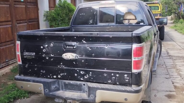 Enfrentamiento armado en San Miguel Panixtlahuaca deja dos policías heridos